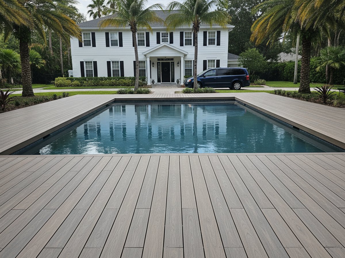 Deck Railing Installation completed by Quantum Deck in Boca Raton, FL