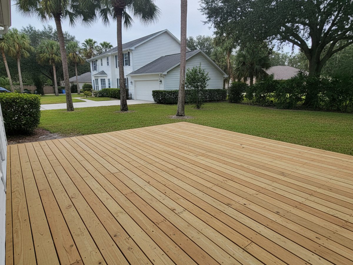 Pool Deck Construction completed by Quantum Deck in Davie, FL