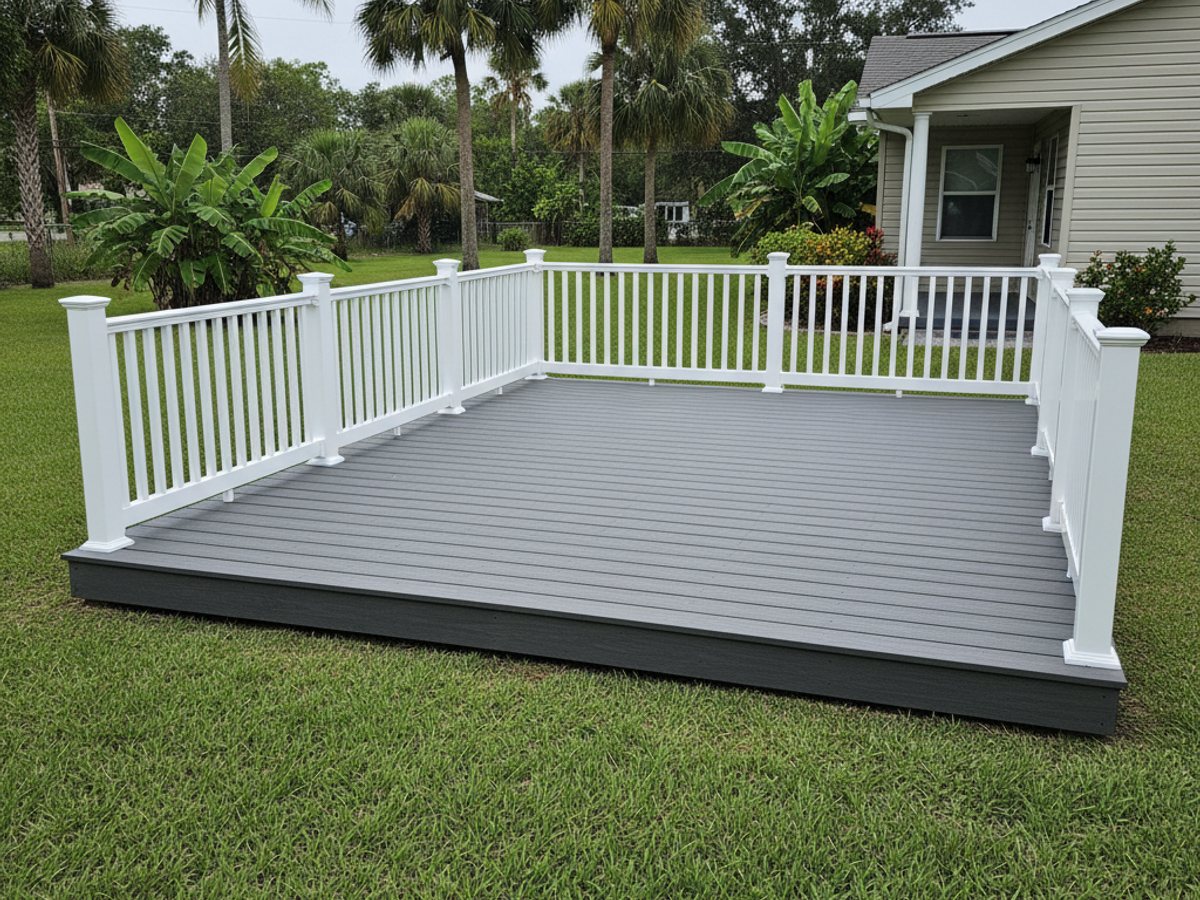 Deck Resurfacing completed by Quantum Deck in Pompano Beach, FL