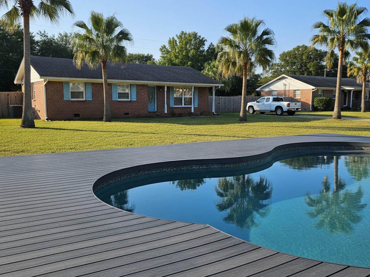 Composite Decking completed by Quantum Deck in Pembroke Pines, FL