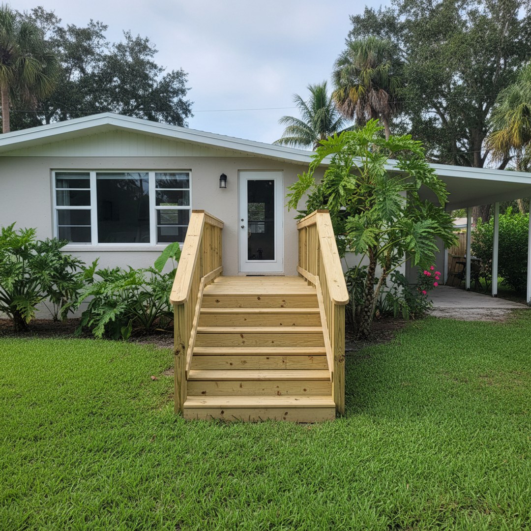 Screened-In Deck & Porch Construction completed by Quantum Deck in Davie, FL
