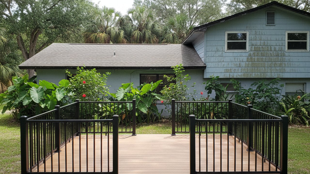 Deck Installation completed by Quantum Deck in Sunrise, FL