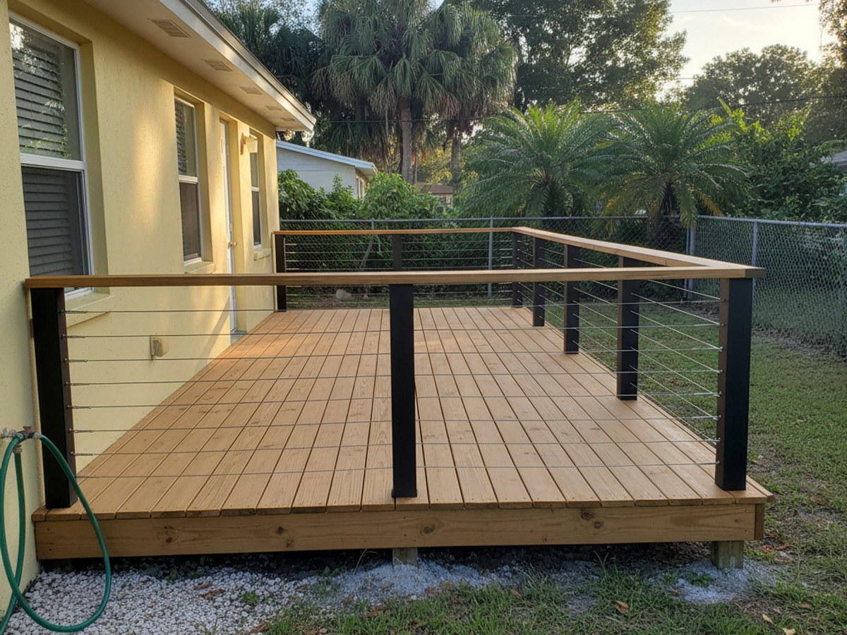 Deck Repair completed by Quantum Deck in Plantation, FL