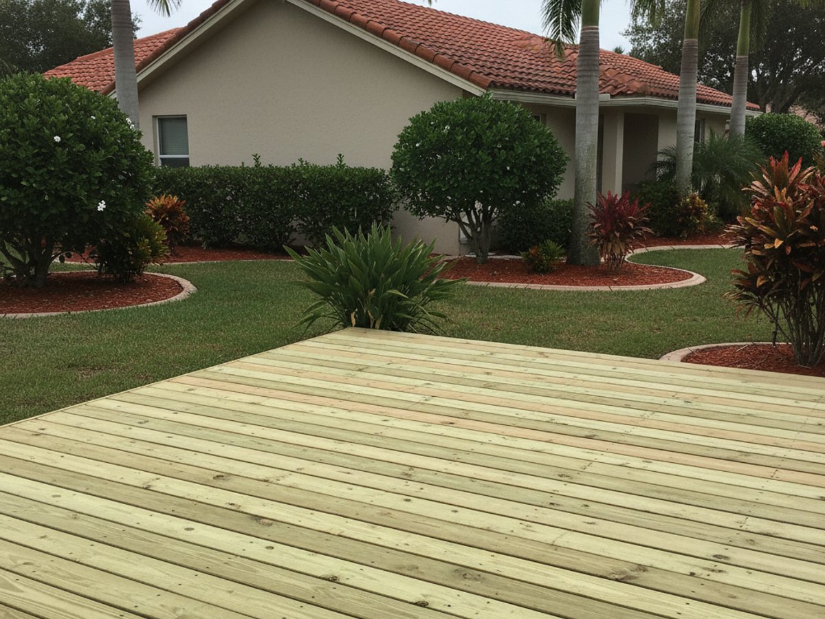 Composite Decking completed by Quantum Deck in Coral Springs, FL